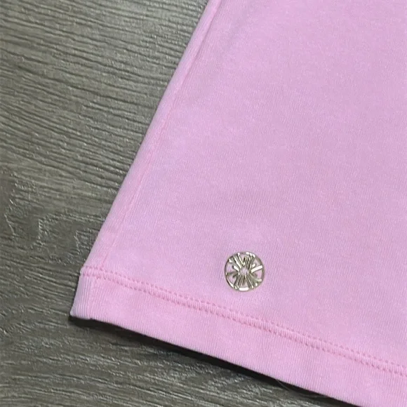 Lilly Pulitzer V-Neck Short Sleeve Pink Tee Shirt Size‎ XS - Picture 3 of 7